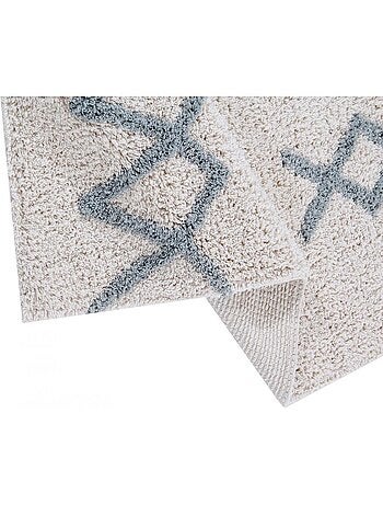 Tapis berbère en coton ethnique lavable en machine Atlas Lorena Canals