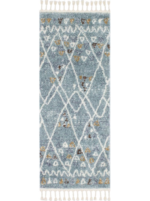 Tapis berbère en laine - Kiabi