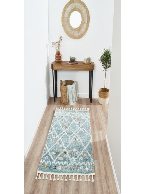 Tapis berbère en laine - Kiabi
