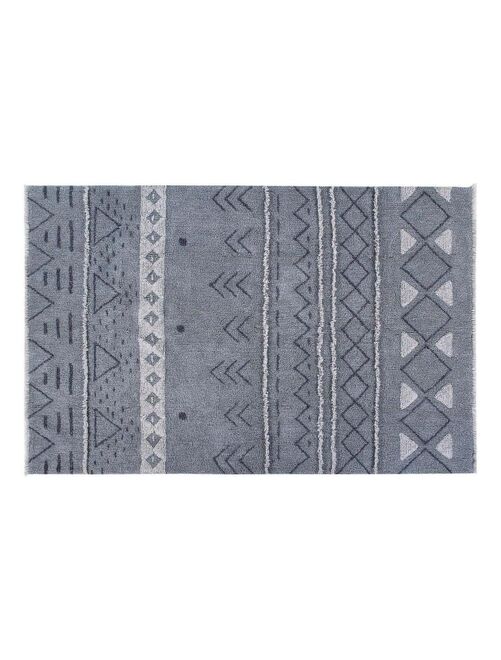 Tapis berbère en laine lavable en machine ethnique Lakota Lorena Canals - Kiabi