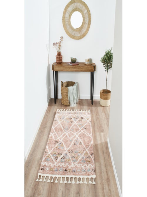 Tapis berbère en laine - Kiabi