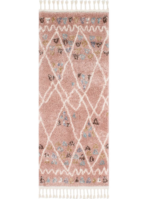 Tapis berbère en laine - Kiabi