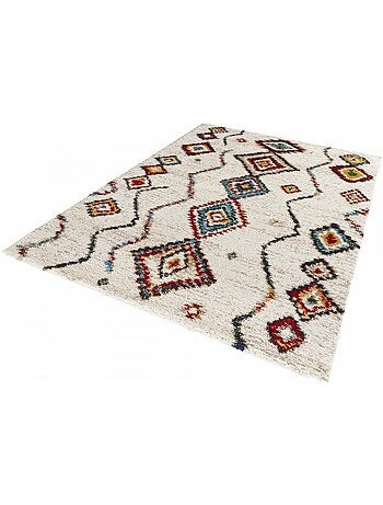 Tapis berbère, motif shaggy authentique, berbero confort