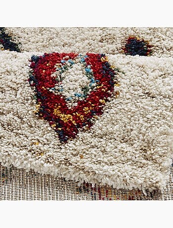 Tapis berbère, motif shaggy authentique, berbero confort