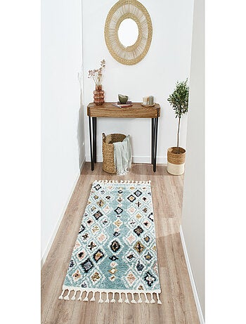 Tapis berbère motifs losange