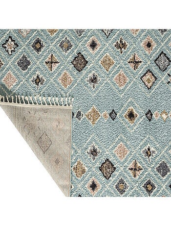 Tapis berbère motifs losange