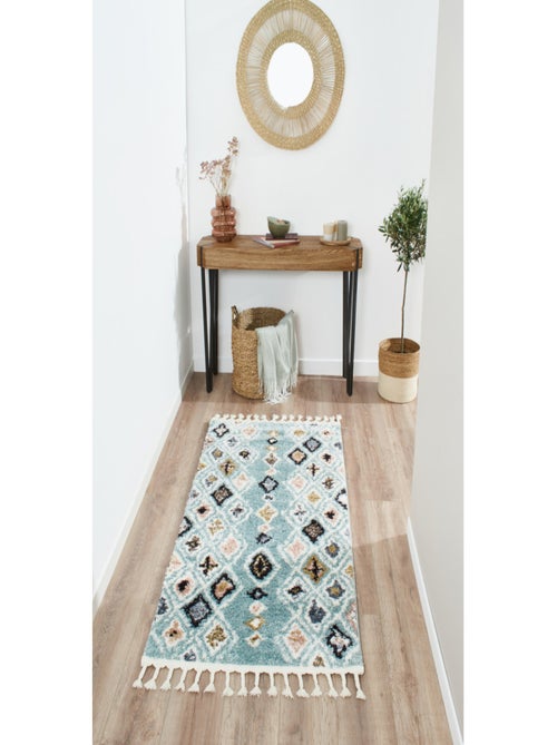 Tapis berbère motifs losange - Kiabi
