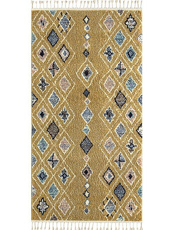 Tapis berbère motifs losange