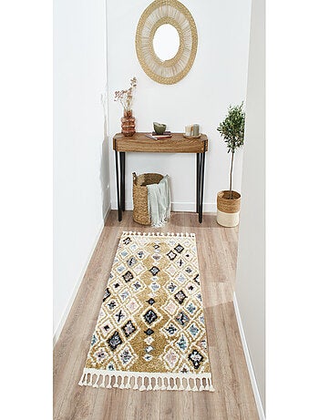 Tapis berbère motifs losange
