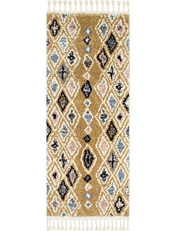 Tapis berbère motifs losange