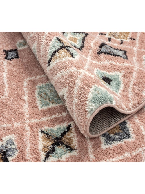 Tapis berbère motifs losange - Kiabi