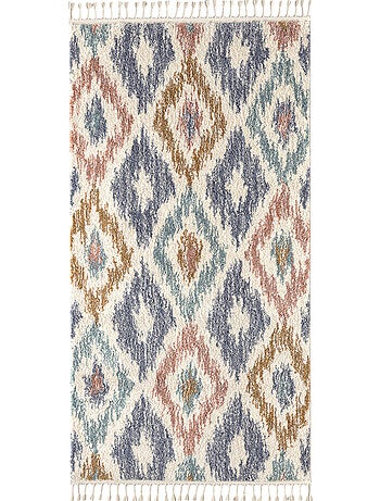 Tapis berbère pastel