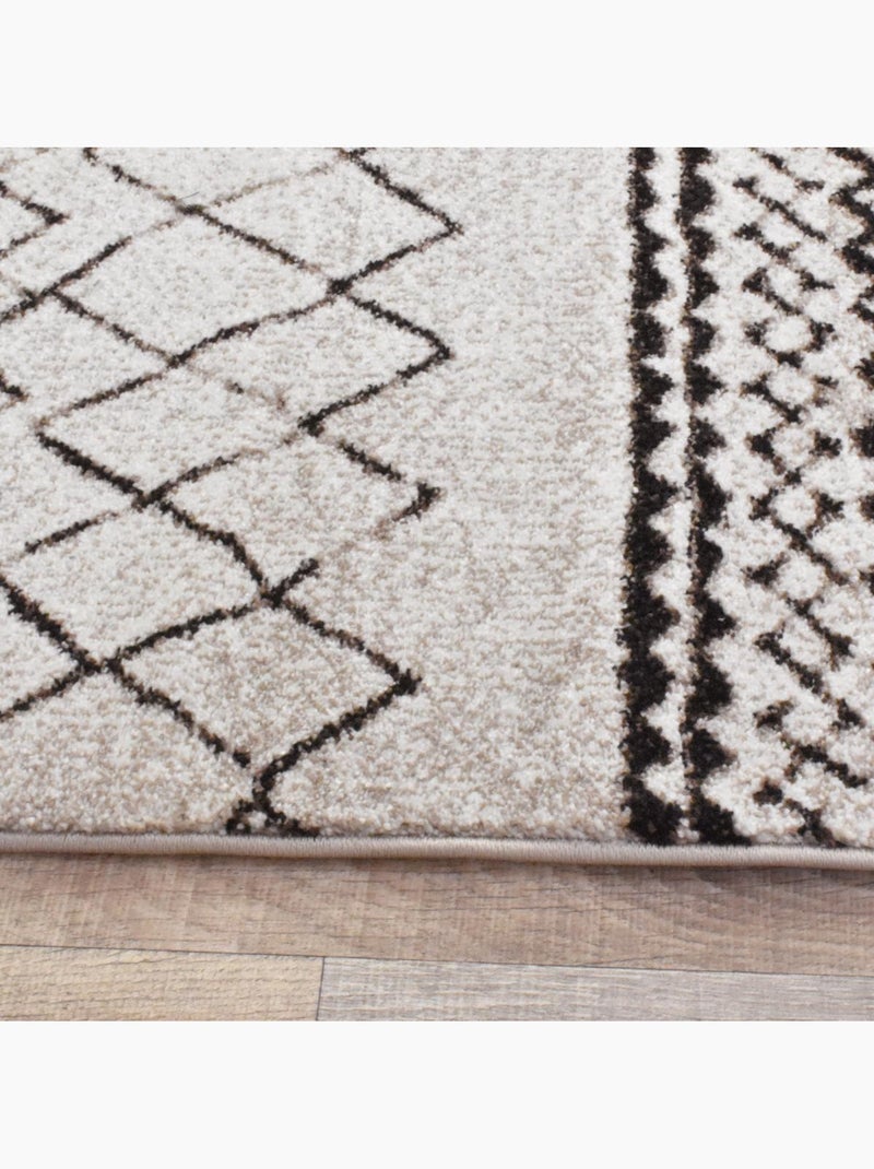 Tapis berbère style LYN8 MABAL Beige - Kiabi