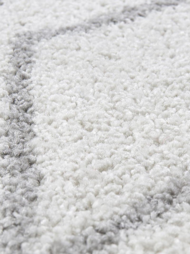 Tapis berbère tissé motif ethnic BALANIO Ecru - Kiabi