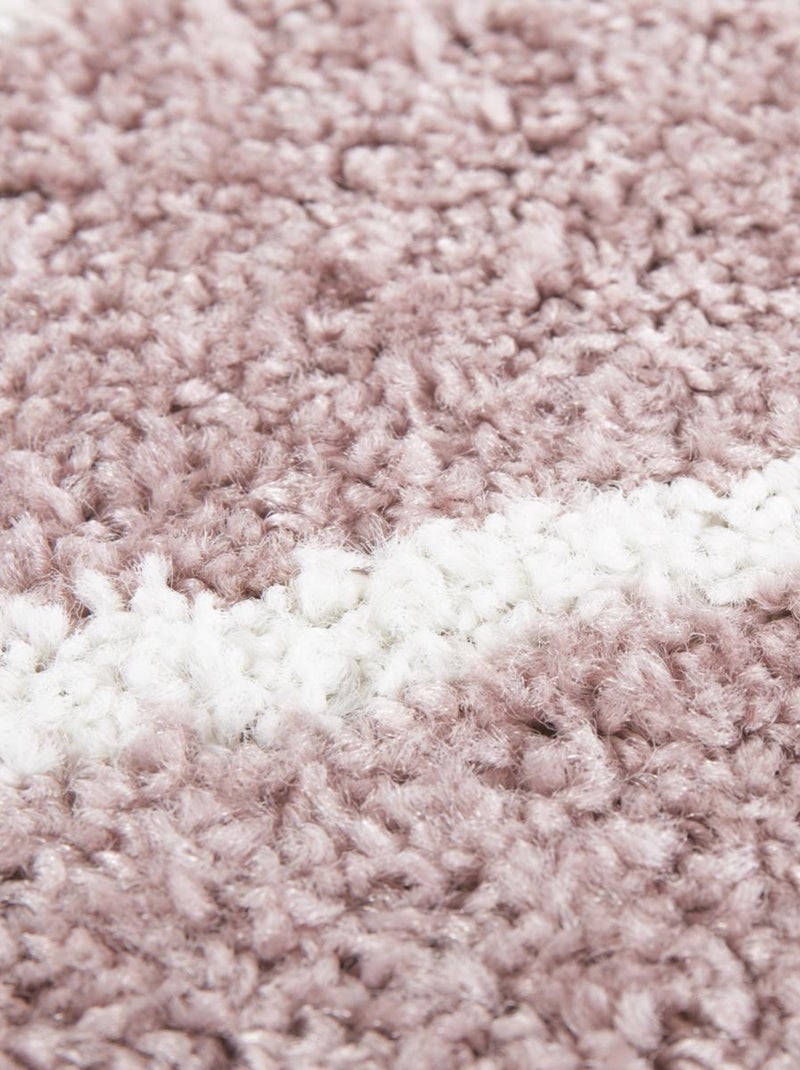 Tapis berbère tissé motif ethnic BALANIO Rose - Kiabi