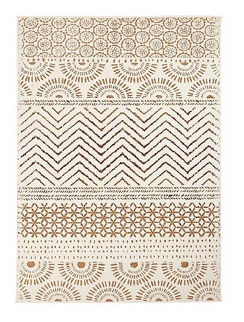 Tapis berbère tissé motif ethnic LYN1 ORIENVAG