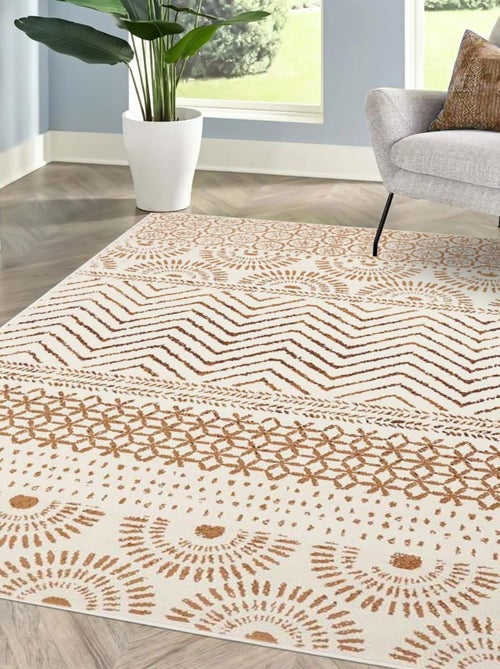 Tapis berbère tissé motif ethnic LYN1 ORIENVAG - Kiabi