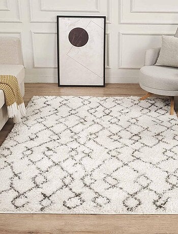 Tapis berbère tissé motif ethnic LYN4 BENYLE B