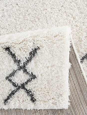 Tapis berbère tissé motif ethnic LYN4 DOUX 3