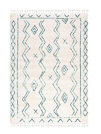 Tapis berbère tissé motif ethnic LYN5 MADIDA
