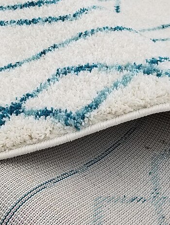 Tapis berbère tissé motif ethnic LYN5 MADIDA