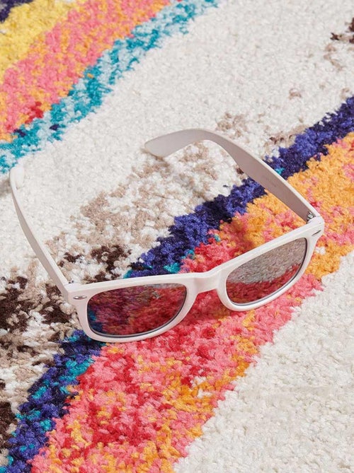 Tapis berbère tissé motif ethnic LYN5 OURIKA D - Kiabi