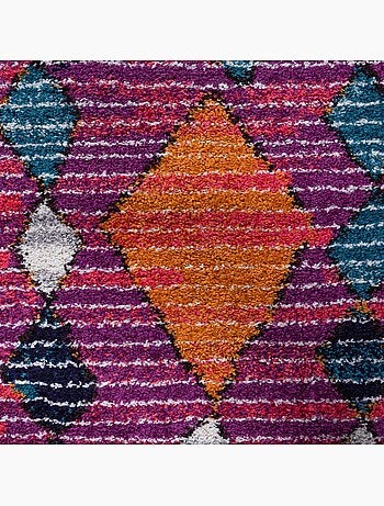 Tapis berbère tissé motif ethnic lyn5 ourika h