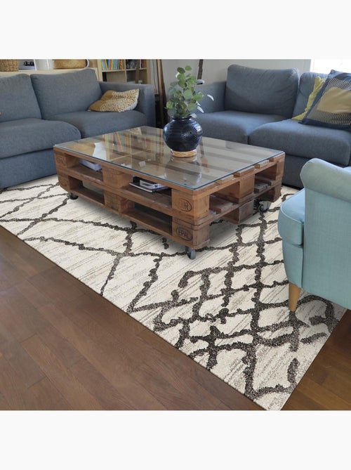 Tapis berbère tissé motif ethnic NALIFO - Kiabi