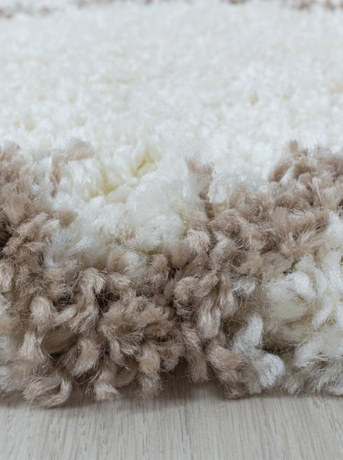 Tapis berbère tissé motif losange SHAGGY A - Kiabi