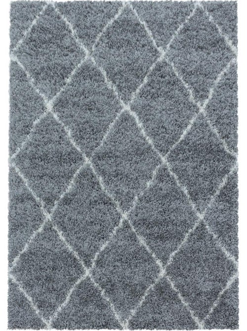 Tapis berbère tissé motif losange shaggy a - Kiabi Tapis berbère tissé motif losange shaggy a - Kiabi