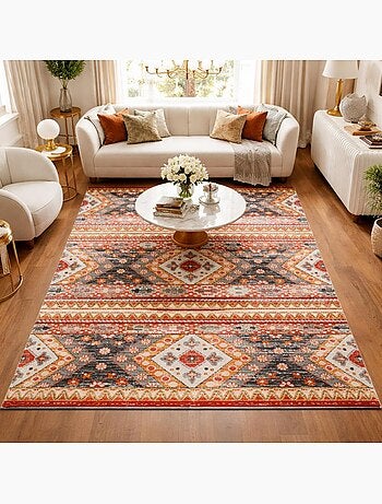 Tapis berbère tissé motif saharien CLARK 5