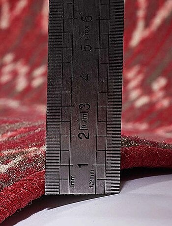 Tapis berbère tissé motifs tribaux LYN1 BERBI