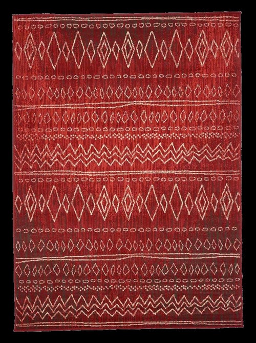 Tapis berbère tissé motifs tribaux LYN1 BERBI - Kiabi