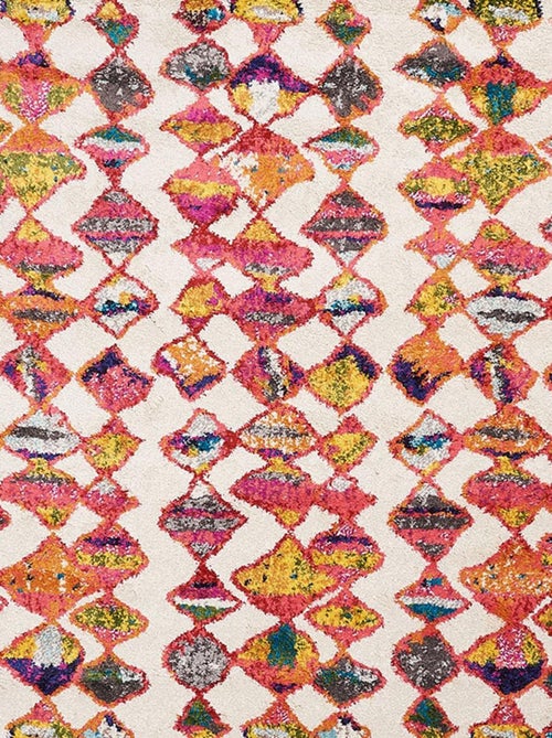 Tapis berbère tissé motifs tribaux LYN5 OURIKA A - Kiabi