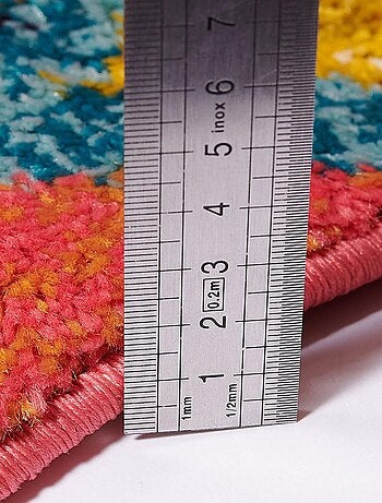 Tapis berbère tissé motifs tribaux LYN5 OURIKA B