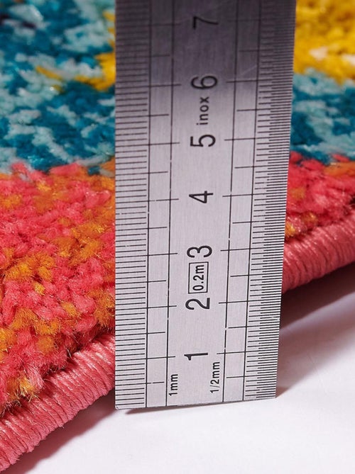 Tapis berbère tissé motifs tribaux LYN5 OURIKA B - Kiabi