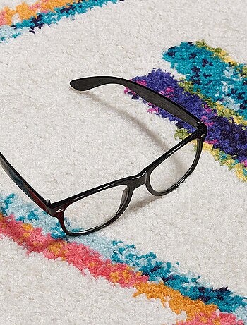 Tapis berbère tissé motifs tribaux LYN5 OURIKA C