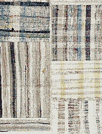 Tapis berbère tissé motifs tribaux LYN8 MARO