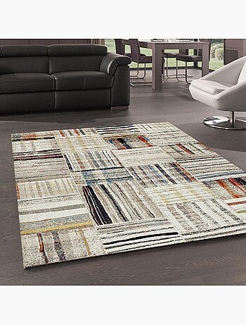 Tapis berbère tissé motifs tribaux LYN8 MARO