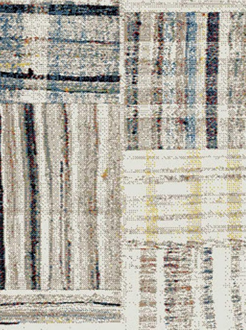 Tapis berbère tissé motifs tribaux LYN8 MARO - Kiabi