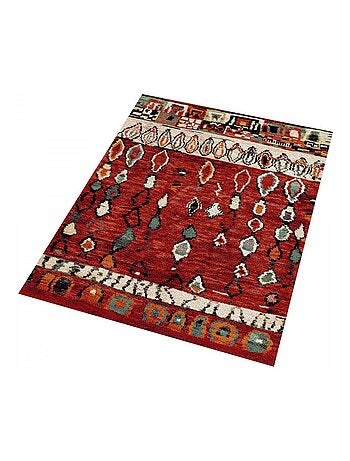Tapis berbère tissé motifs tribaux LYN8 MOROCO
