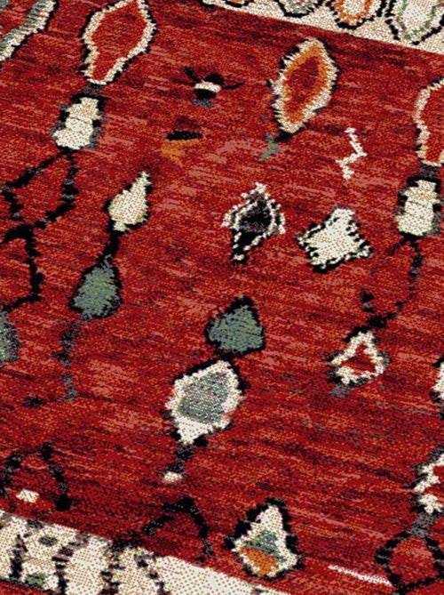 Tapis berbère tissé motifs tribaux LYN8 MOROCO - Kiabi