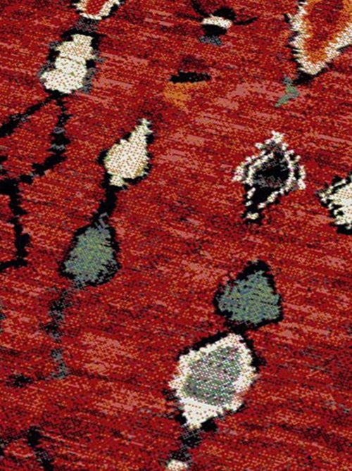 Tapis berbère tissé motifs tribaux LYN8 MOROCO - Kiabi