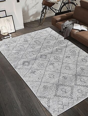 Tapis berbère tissé motifs tribaux SAUTUL