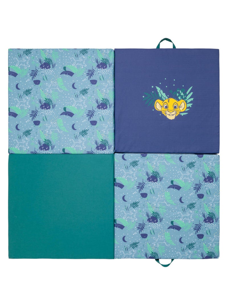 Tapis câlin de jeu et de motricité 3 en 1 - Roi Lion Star - Babycalin Bleu - Kiabi