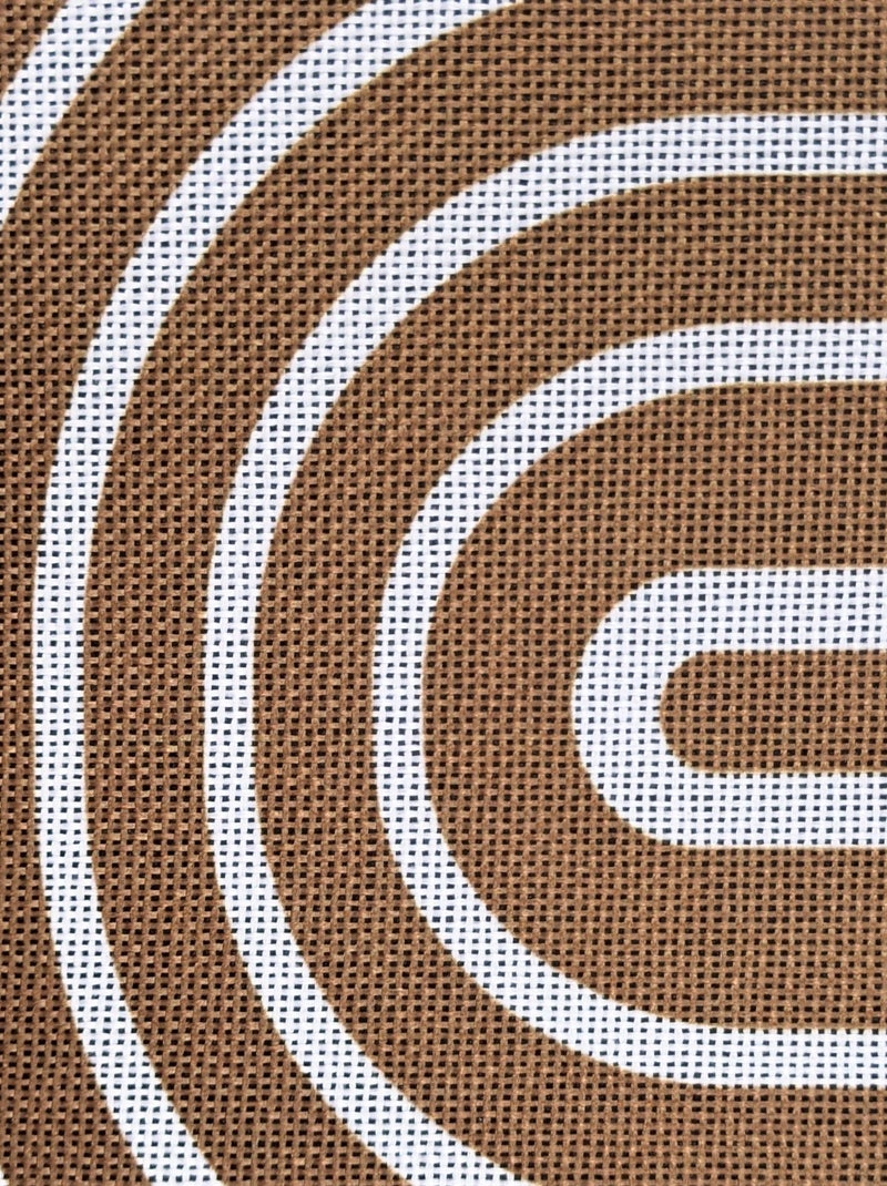Tapis caoutchouc antidérapant MODERN Marron clair - Kiabi