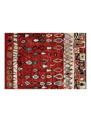 Tapis chaleureux et ethnique