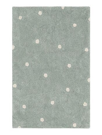 Tapis chambre d'enfant lavable en machine coton Mini Dot