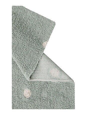 Tapis chambre d'enfant lavable en machine coton Mini Dot