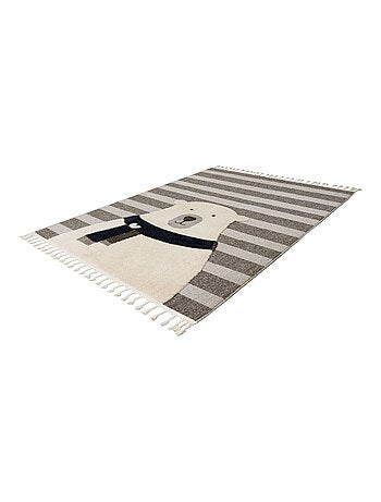 Tapis chambre enfant avec franges 3D Pano